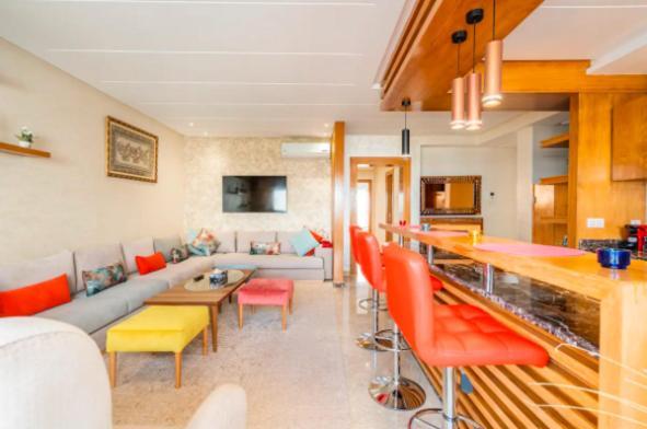Appart 100 M2 Haut Standing En Bord De Mer Casablanca Eksteriør bilde